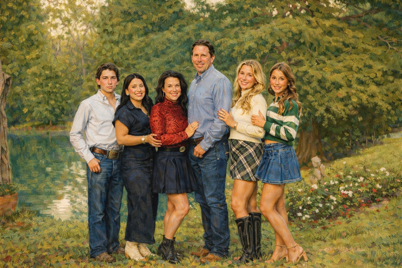 The Strack family, founders of the J4 Companies, El Campo TX